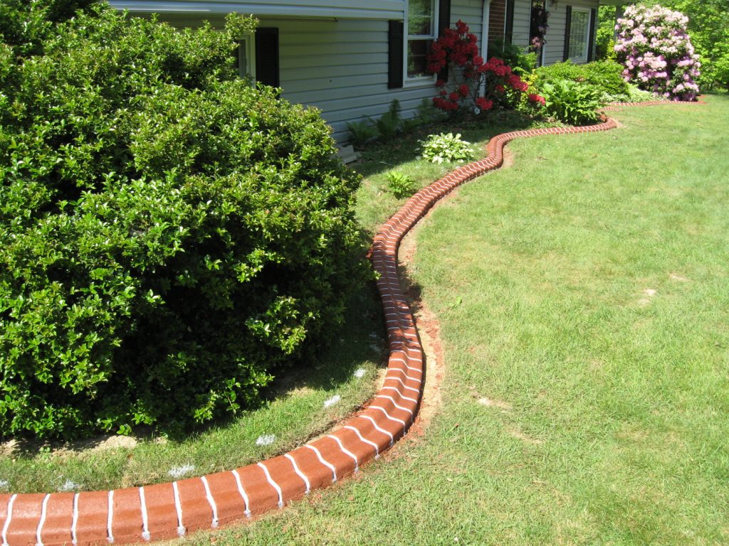 Landscape Curbing Edgewise Curbing Inc