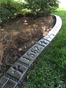 Landscape edging in Charlotte